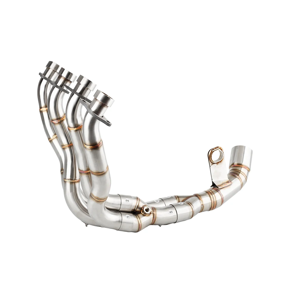 For Honda CBR 1000RR-R SP / Fireblade 2020 - 2023 Escape Motorcycle Exhaust Muffler Header Link Pipe 51MM Slip-on view 5