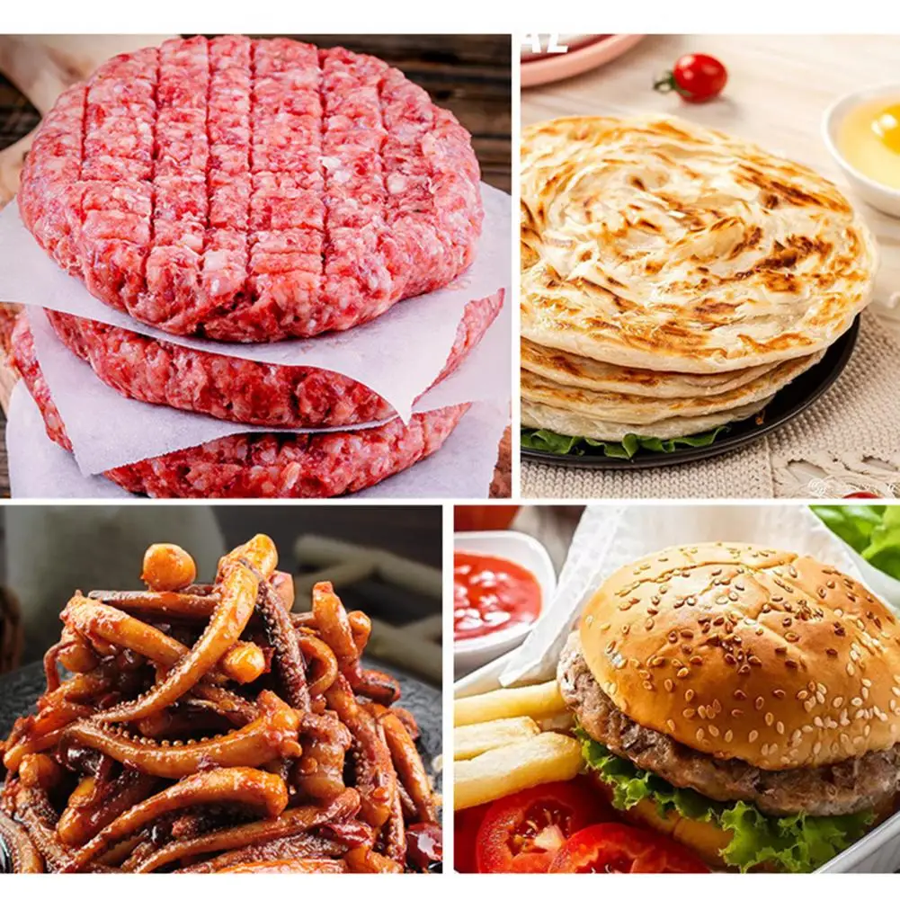 Excellent Bacon Presser Comfortable Grip Meatball Maker Rust-proof Grill Smasher Hamburger Pressing Tool  Food-Making