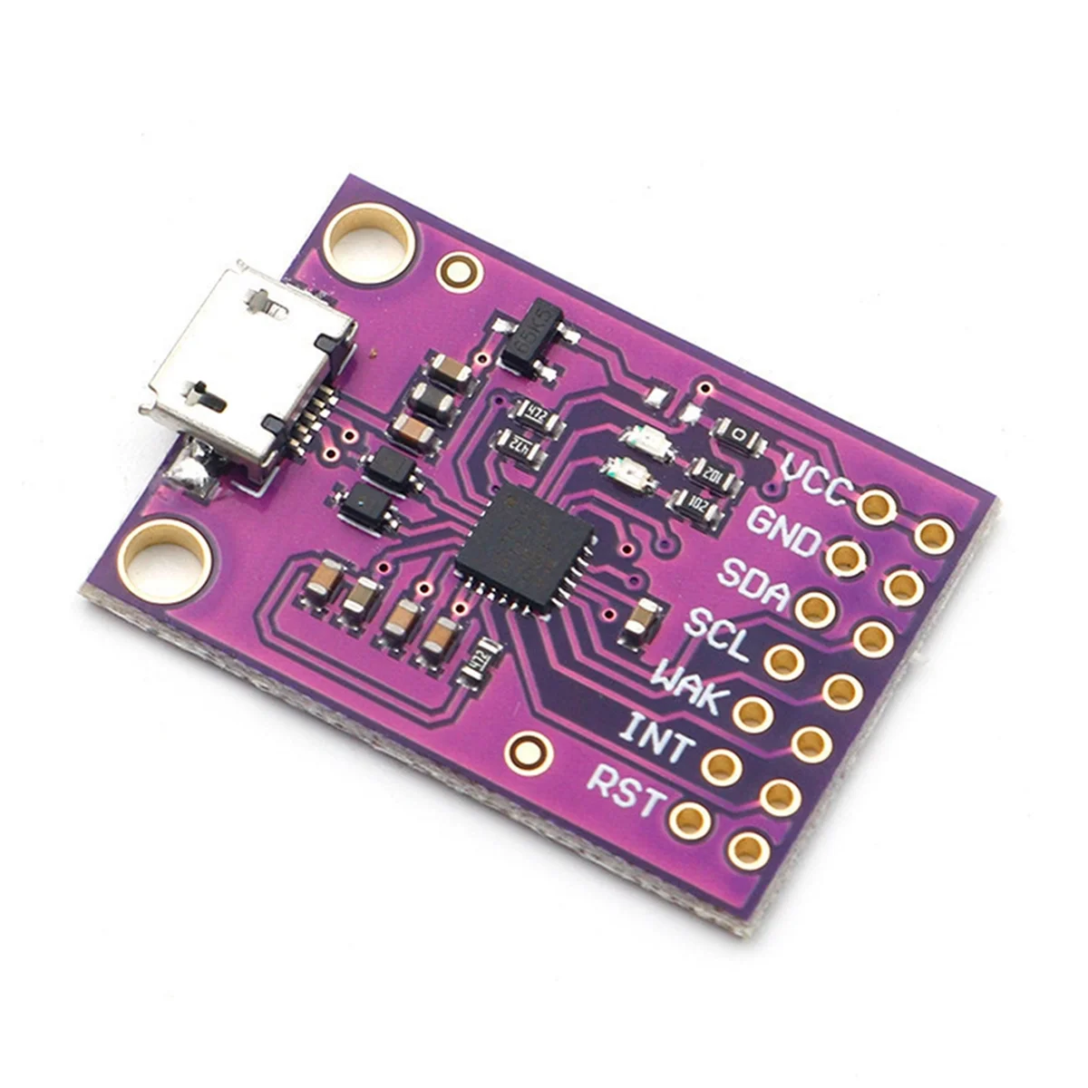 Modul komunikasi CP2112 CCS811, papan Debug USB ke SMBus/I2C modul komunikasi USB ke I2C cepat