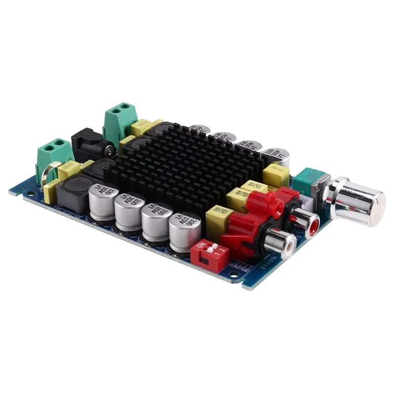 Moduł wzmacniacza cyfrowego klasy D TDA7498, dwukanałowy wzmacniacz audio stereo 2X100W, płytka wzmacniacza 2X100W, DC 14-34V
