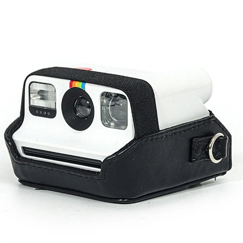 PU Leather Instant Film Camera Storage Bag Hard Anti Scratch Protective Cover Wear Resistant with Strap for  Go Gen 1/2