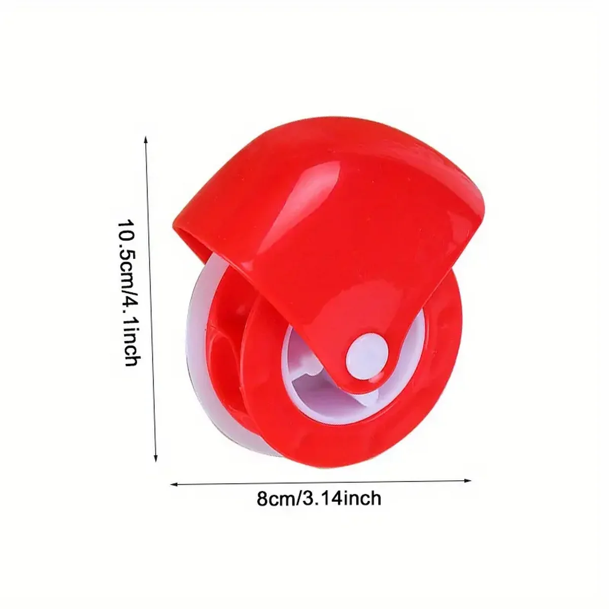 Plastic Manual Pizza Edging Wheel Kitchen Gadget - Pastry Cutter for Baking Fried Dough Twists Molding Kitchen Roller Knife