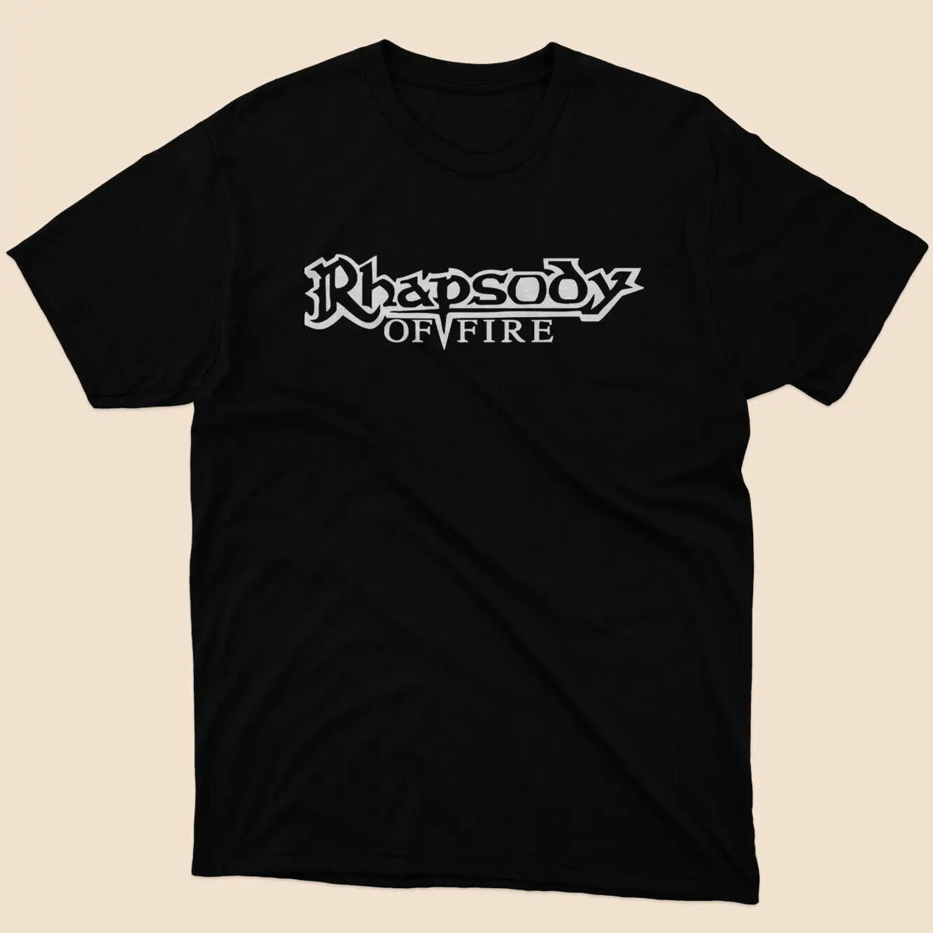 Limited Rhapsody Of Fire T-shirt Black Size S to 5XL