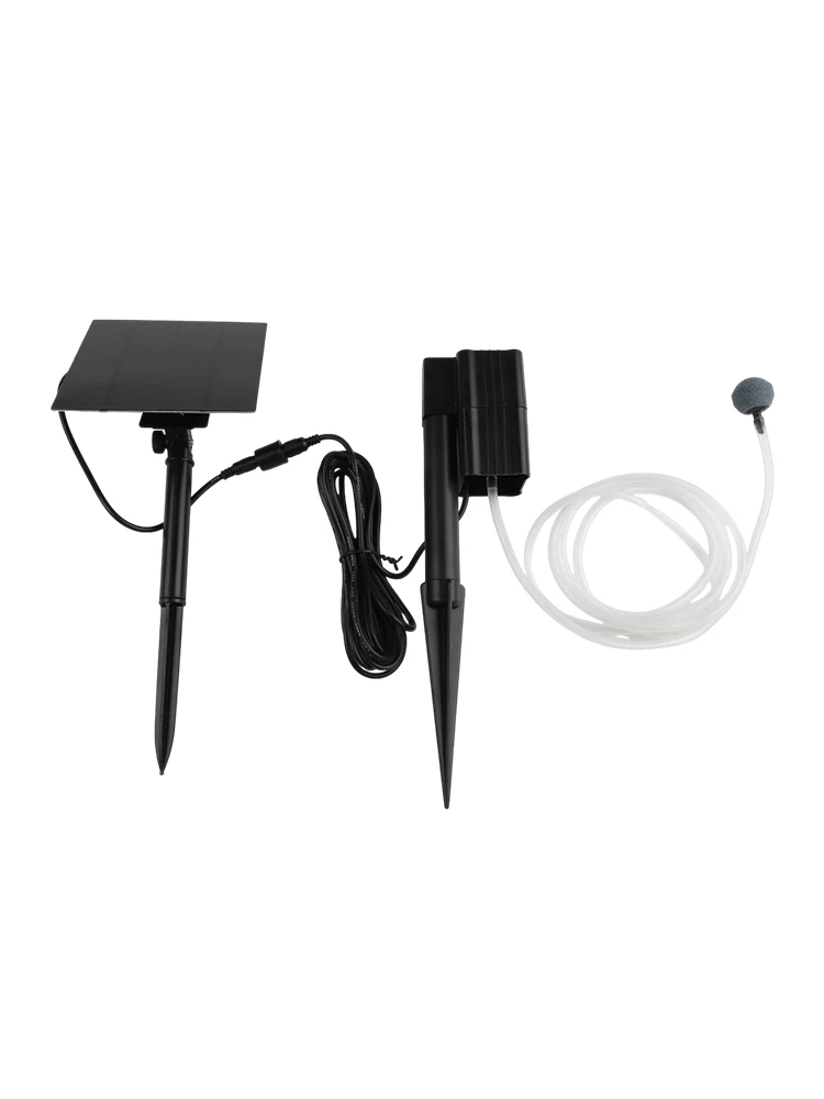 Solar Aerator Pump for Fish For Ponds Reliable Oxygen Pump with Adjustable Solar Panel for Optimal Performance