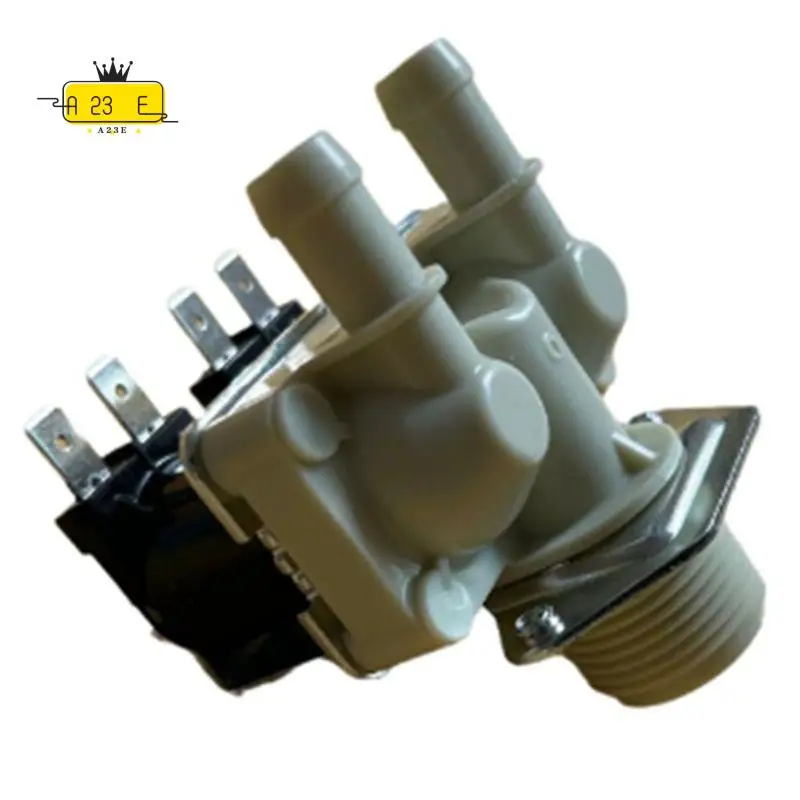 A23E-For Automatic Washing Machine Sweeping Robot Solenoid Valve General Home Appliance Water Inlet Valve Screw 1 In 2 Out