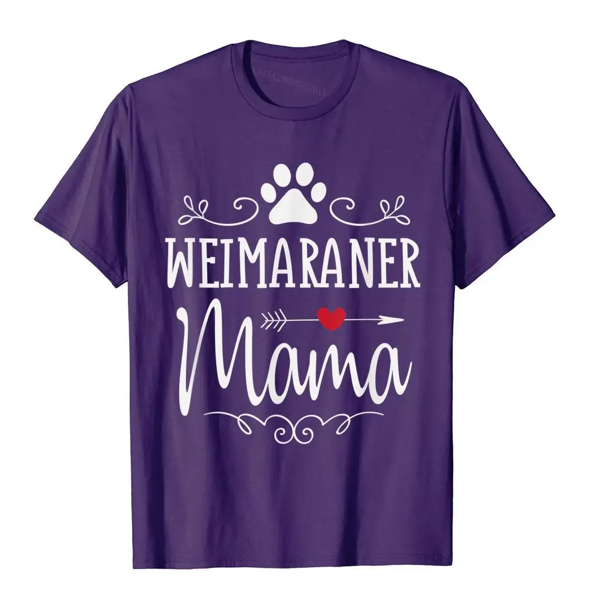 Weimaraner Mama Funny  Lover Shirt Gift New Arrival Men Top T-Shirts Cotton Tops Shirts Preppy Style