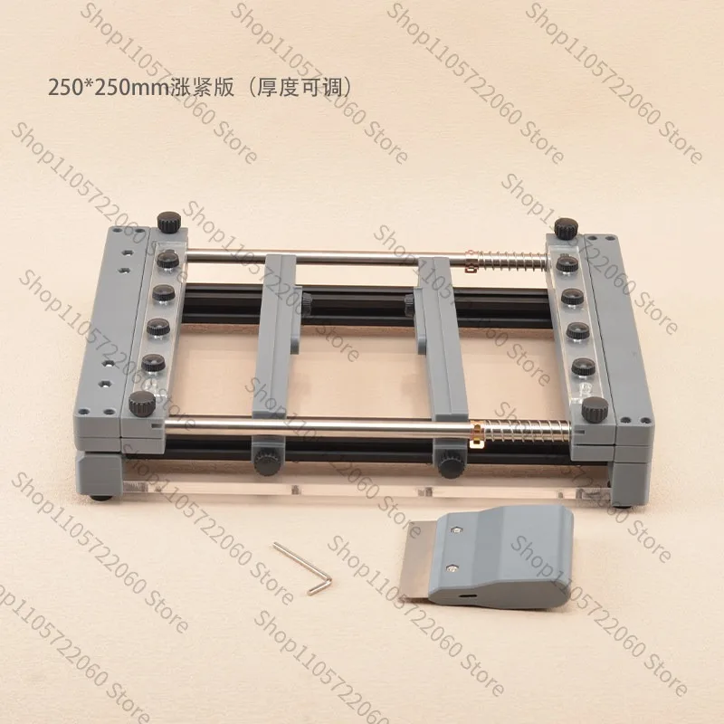 Mini Manual SMT Solder Paste Stencil Printer Desktop PCB Silk Screen Printing Table for Electronic Prototype