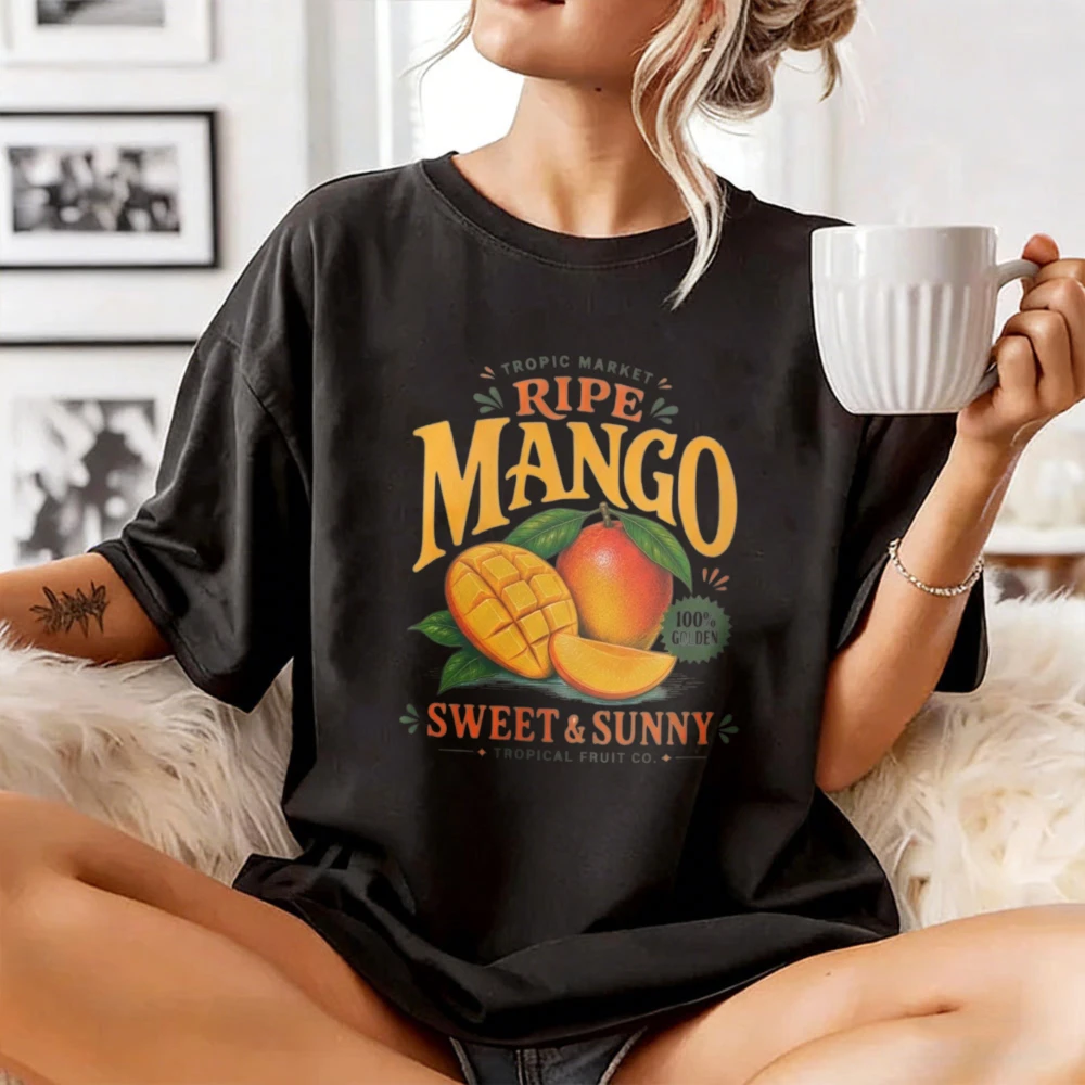 Vintage Fashion Market - Ripe Cut Mango Tropic Market Graphic