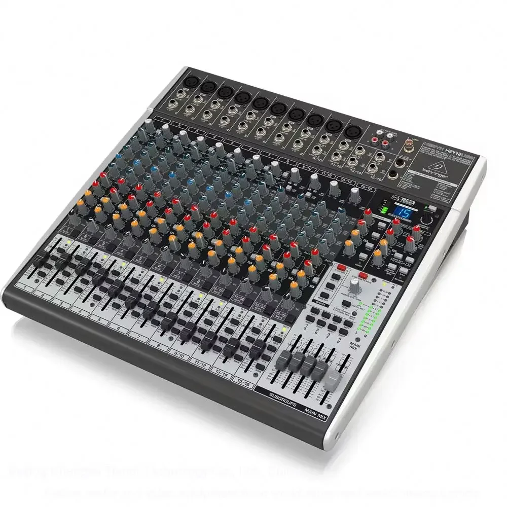 

Behringer Xenyx X2442USB Analog Mixer Stage Pa System 24-Channel Studio Mixer With USB/Audio Interface Effects