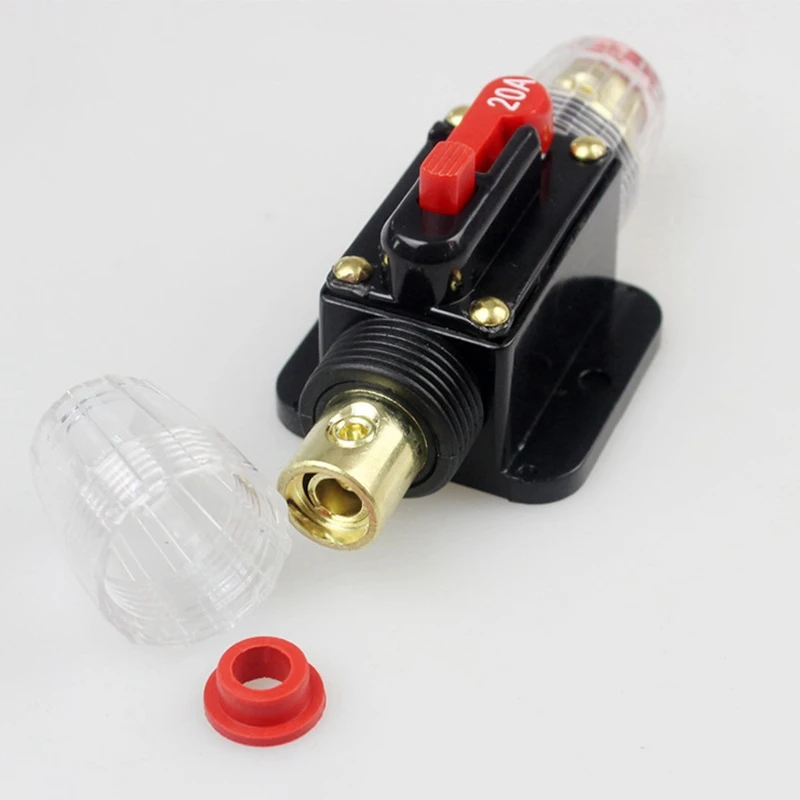 High-Quality Circuit Breaker Fuses 12-24Vfor System Protection Car Marine Boat Stereo Switch Audio Inverter System Protection