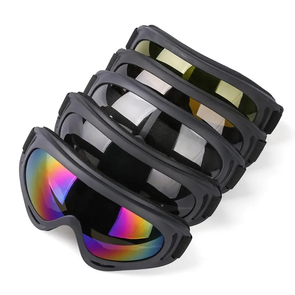 DIZETION 1Pc Winter Winddicht Skifahren Brille Outdoor Sport Brillen Gläser Ski Staubdicht Objektiv Rahmen Sonnenbrille – Detail 7