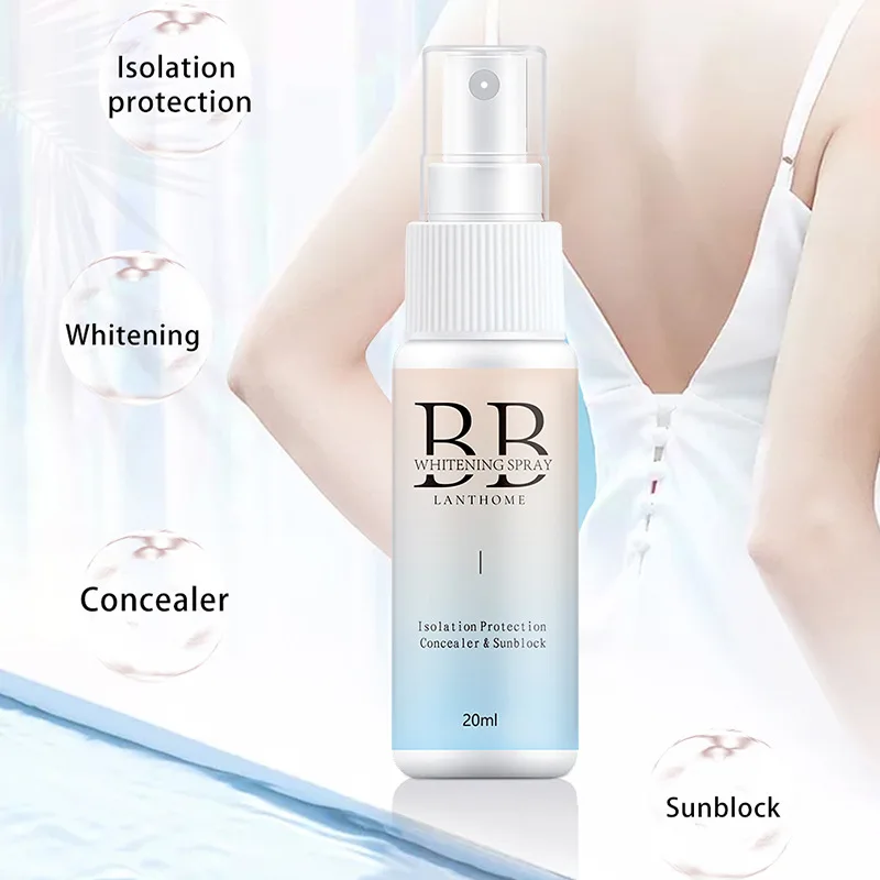 Whitening Hydraterende Basis Spray BB Cream Concealer Fleuren Gezicht Schoonheid Huidverzorging Foundation Make-up 20ml Cosmetica