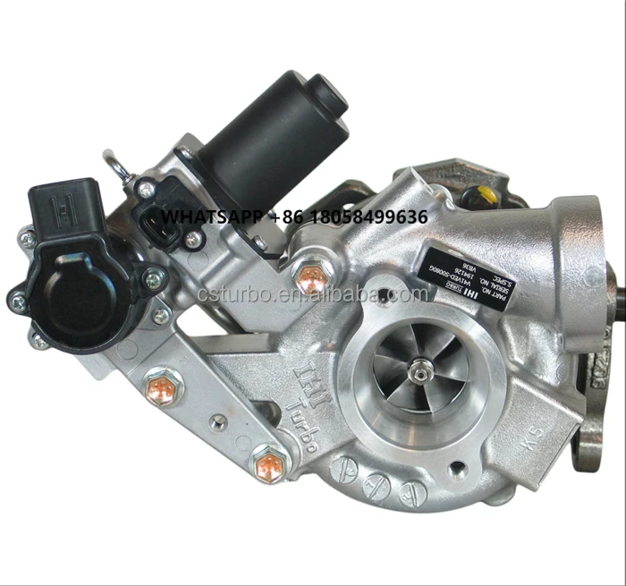 

Turbocharger RHV4 VB22 VB36 VED20026 17201-51020 17201-51021 V41VED-S0080B Fits Land Cruiser Wagon 1VD-FTV VDJ76/78/79 Engine