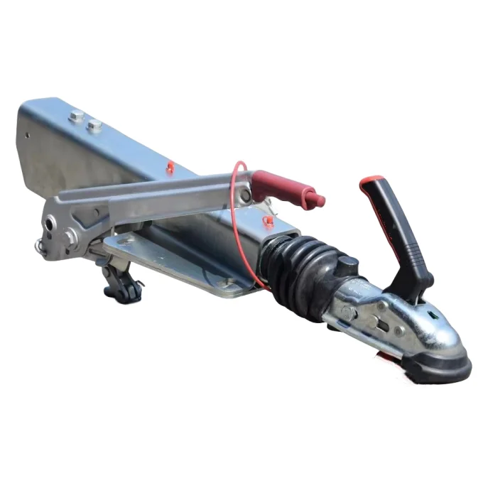 Hitch Coupling with Handbrake 1500KG-2700KG Trailer Hitch Coupler Mechanical Braked Trailer Hitch Coupling