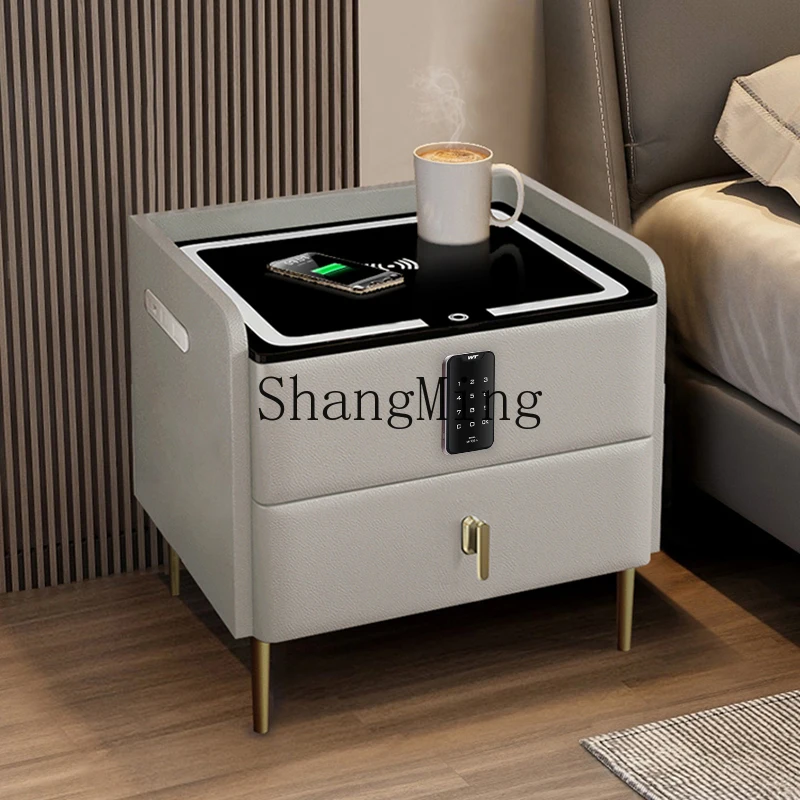 FG good-looking  all solid wood bedside table bedroom simple modern locker small apartment