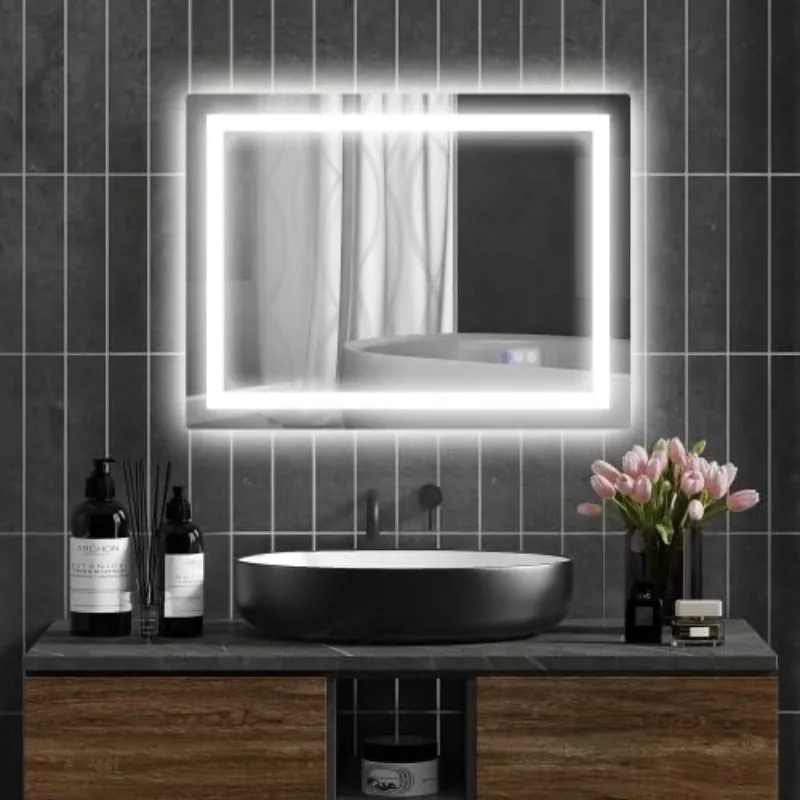 Bathroom Mirror with Lights, 32