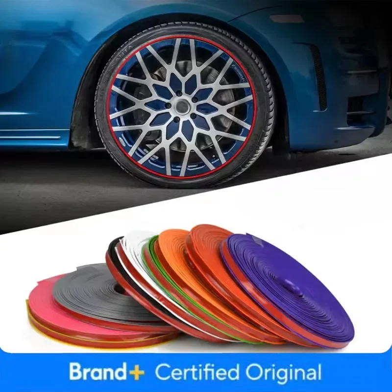 Universeller Felgenschutzstreifen, Felgenrandschutz, Auto-Radaufkleber, Reifenschutz, Pflegeabdeckungen, Auto-Styling Amagi