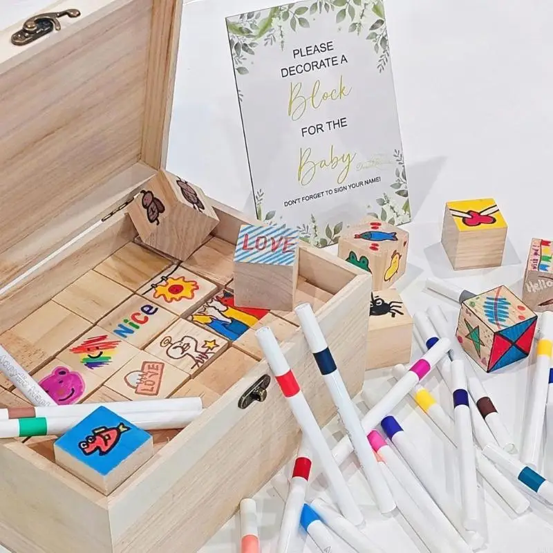 

78 Divisions Natural Tung Building Hurdles Set with Oaken Case Four thousand Infants Pretend Play Perceptual and Safe A2UB