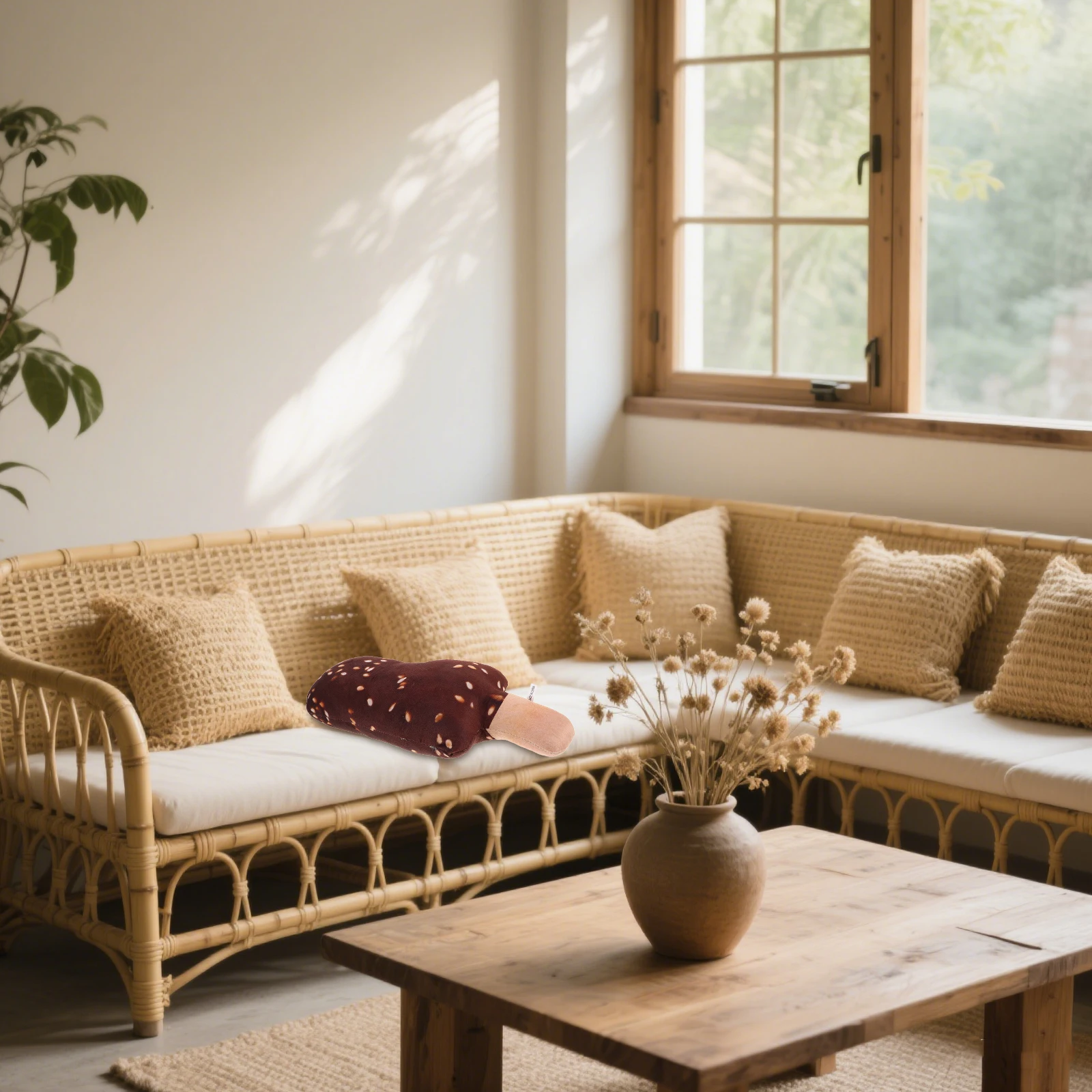 Kreativ geformte weiche dekorative Kinderzimmer Schlafzimmer Sofa Party Home Dekoration schöne Eiskissen Cartoon gefüllte Lebensmittel werfen