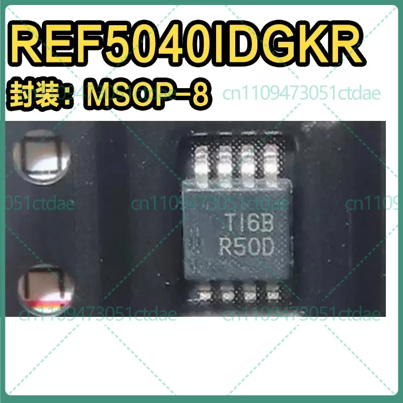 

10-50pcs For REF5040IDGKR REF5040IDGK R50D MSOP-8 4.096V Precision Voltage Reference IC