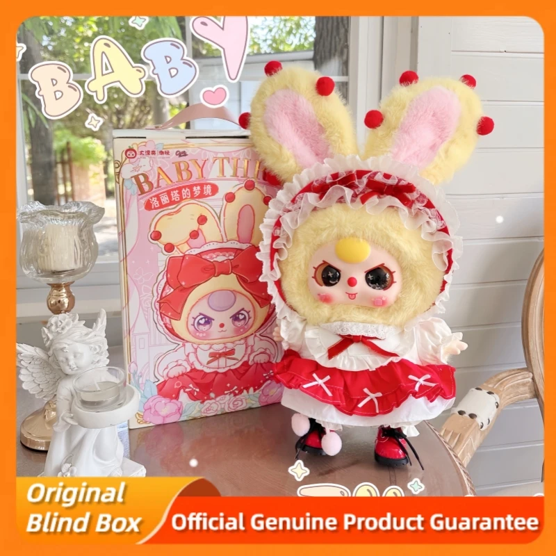 

Genuine Baby Three Lolita'S Dreamland Series Blind Box Trendy Toys Cartoon 400% Rabbits Vinyl Plush Dolls Decor Mystery Box Gift