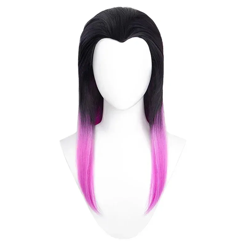 IN STOCK Reyna Wig Cosplay Game Valorant Cosplay DokiDoki Women Black Purple Long Hair Heat Resistant Synthetic Reyna VALORANT