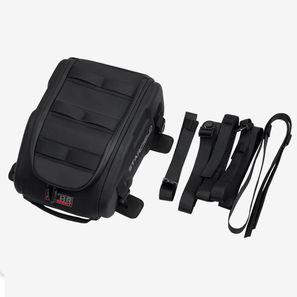 Motorrad Sitz Zurück Tasche Schwanz Box Wasserdichte Reiten Racing Große Kapazität Hard Case Gepäck Tasche Schwarz Kraftstoff Tank Motorrad Taschen