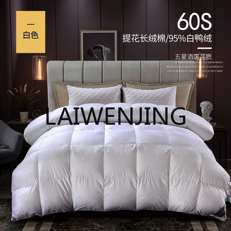 95 Velvet White Duck Duvet Inner Thick Warm Winter Duvet Spring and Autumn Double down Quilt