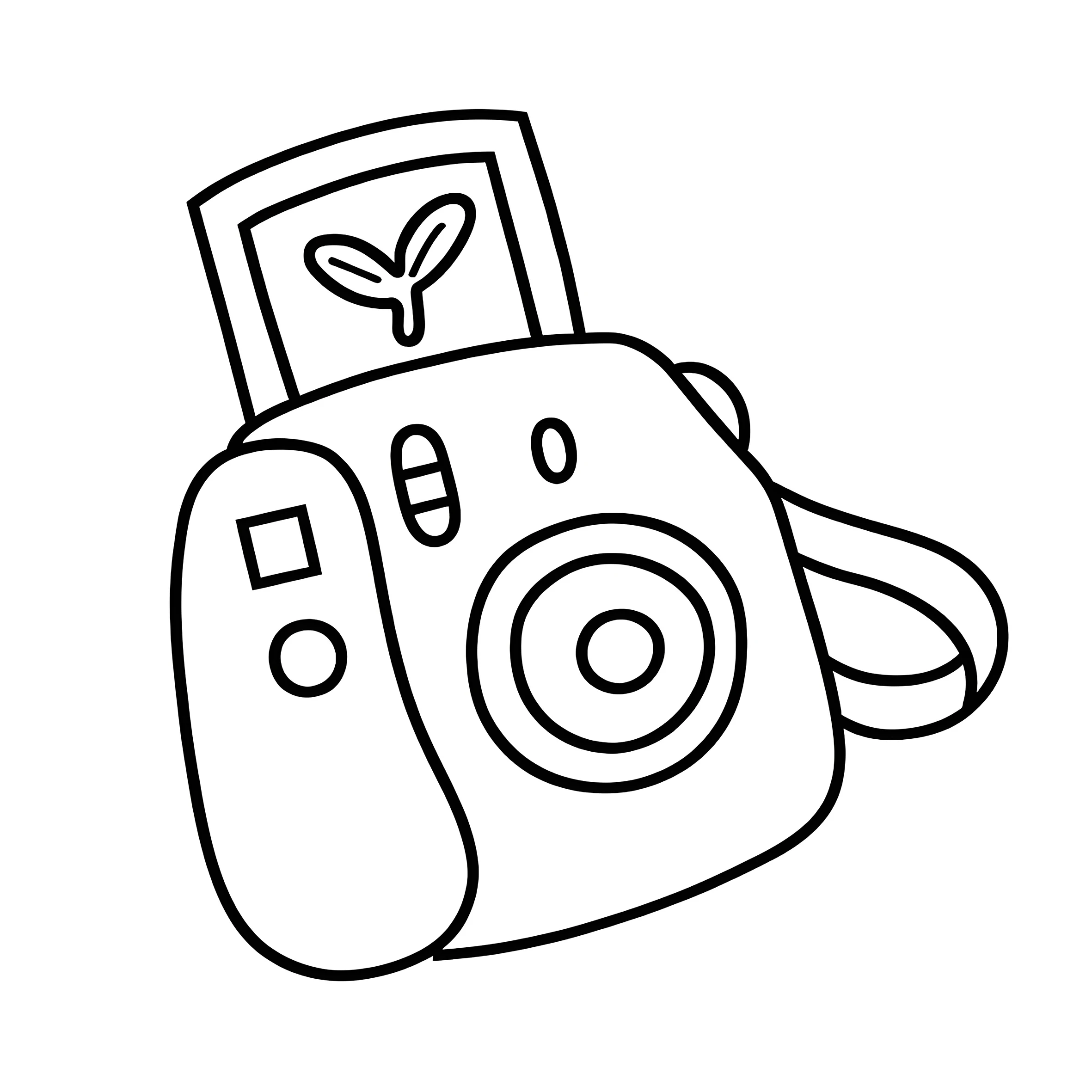 CUTE & SIMPLE Bold-easy Patterns Coloring Book for Adults Cute Drawing Book Perfect Gift for Party and Birthday