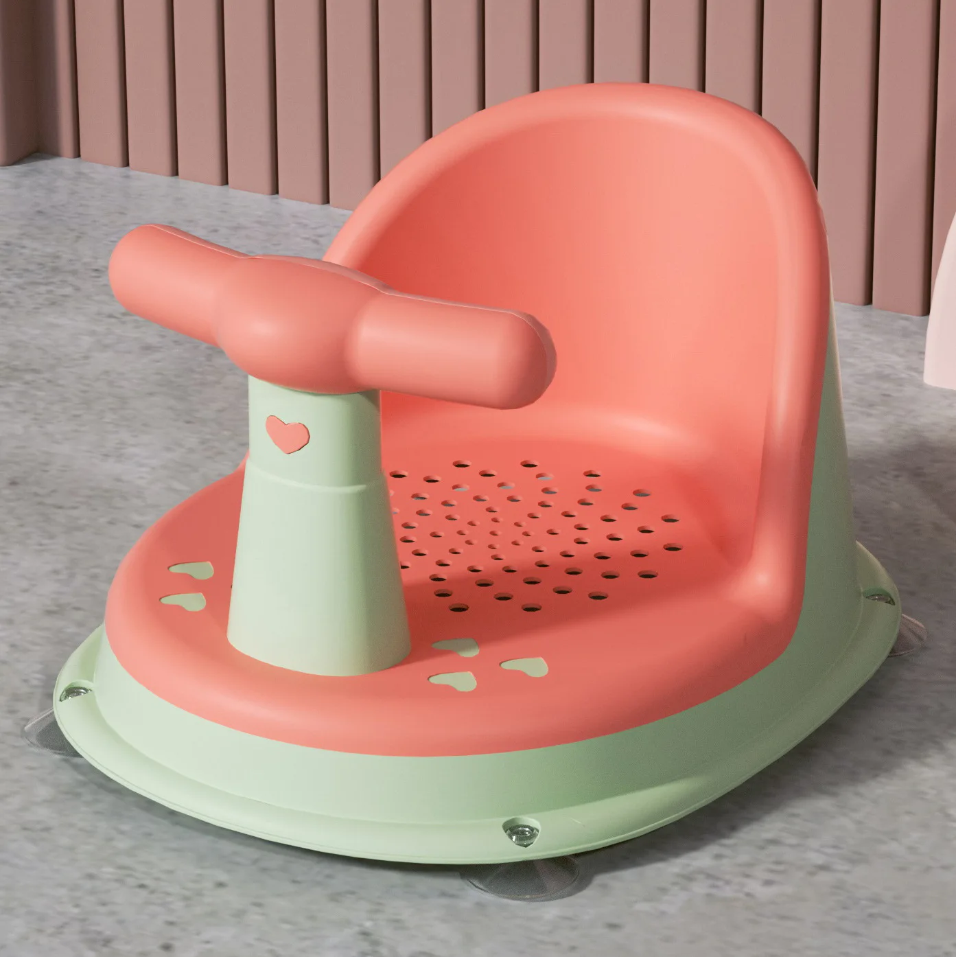 Baby Bath Seat Children Bath Artifact Bath Stool Seat Seat Baby Bath Tub Bracket Non-slip Bath Stool Children Chair  Kids Stool