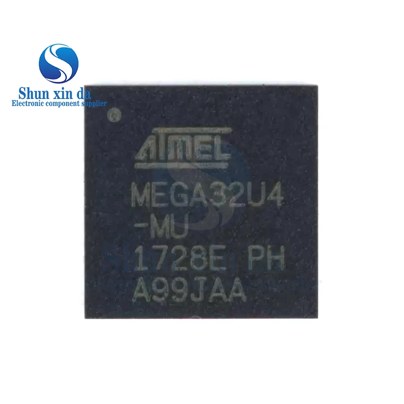 Microcontrôleur à puce ATMEGA32U4-MU VQFN-44 ATMEGA32U4 32U4, 8 bits, 16MHZ, Original