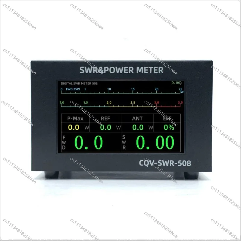 For Power Meter CQV-SWR-508 200w 4.3 Inch Touch Screen Digital Standing Wave Meter 1.8-54 MHz