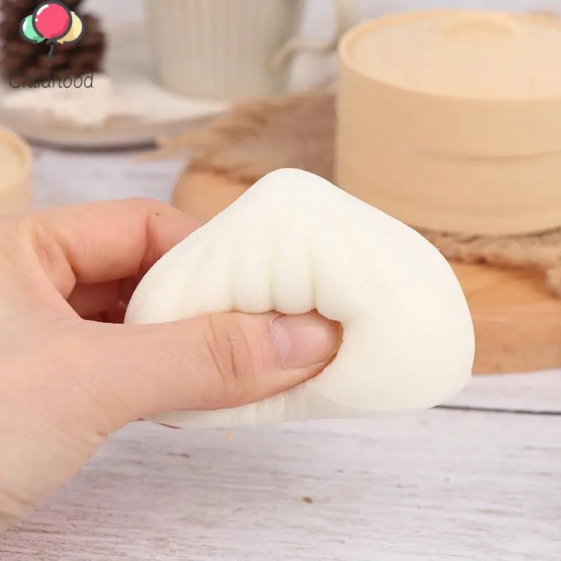 1Set Steamer Of Steamed Stuffed Bun Fidget Sensory Toy Autism Special Needs Stress Reliever Stress Soft Relieve Toy