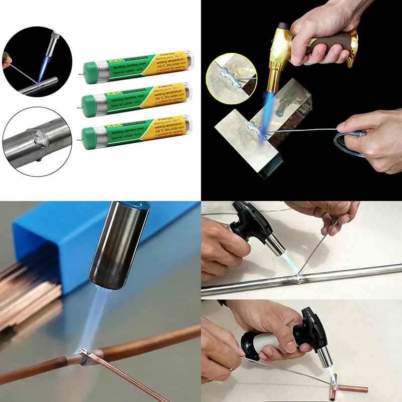 2.5% Rosin Solder Wire 1.0mm Welding Stainless Steel Welding Aluminum Nickel Products special core Solder Tin Wire