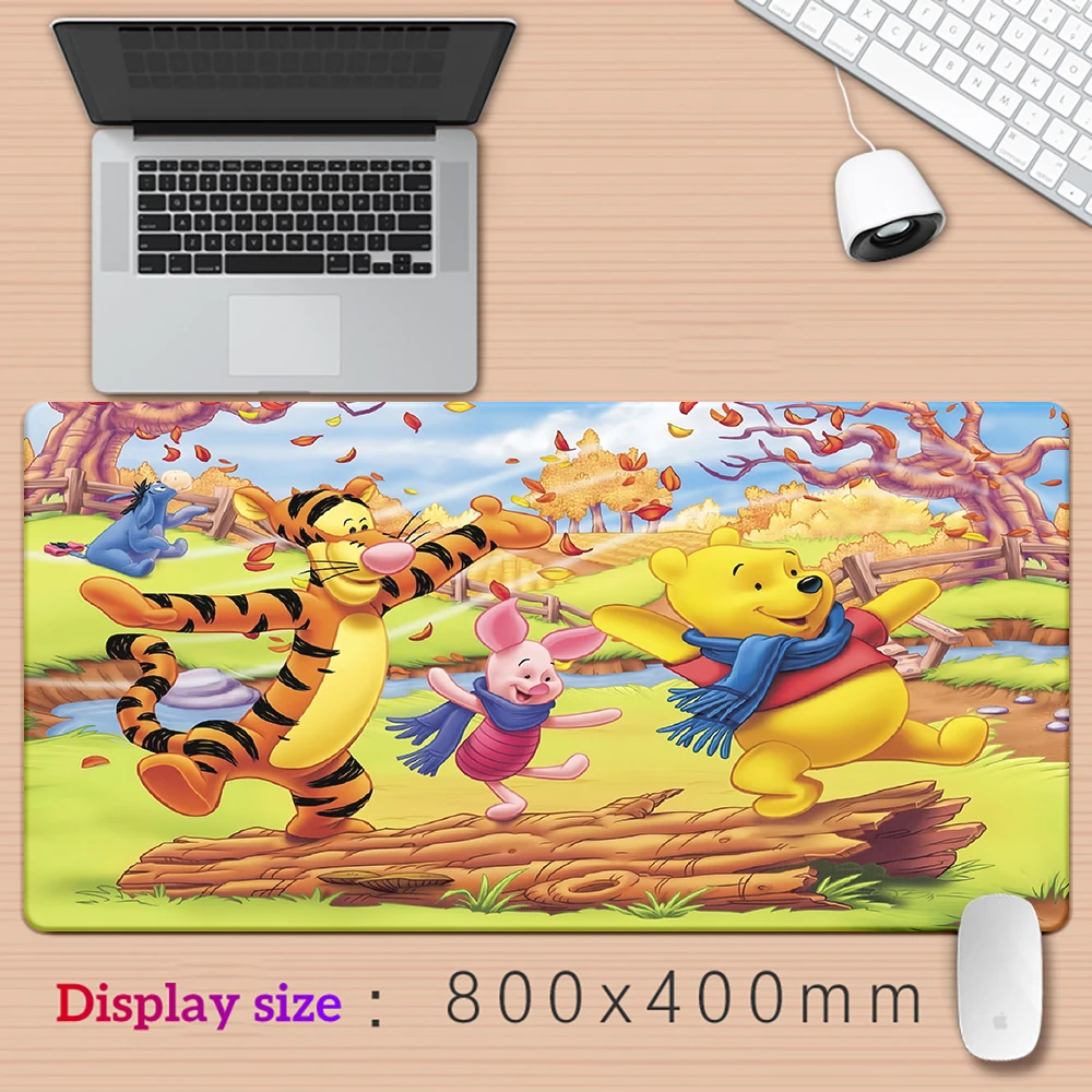 Large Mousepad XXL Winnie the Pooh Tigger Mousepad Keyboard Accessories Mouse Mats Game Office Computer PC Gamer Laptop Desk Mat