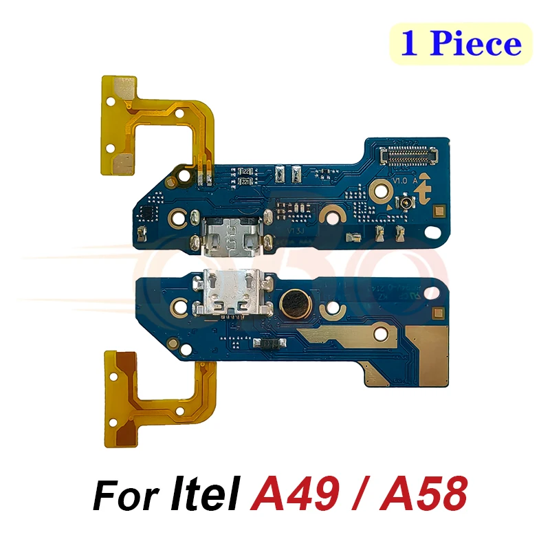 USB Charging Port Board For Itel A05S A48 A49 A50 A58 A60 A60S A70 Charger Dock Connector Flex Cable Repair（1PC） image 2