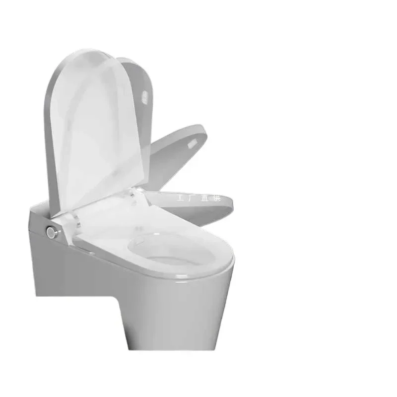 The smart toilet has no water pressure limit and the instant automatic flip is integrated.