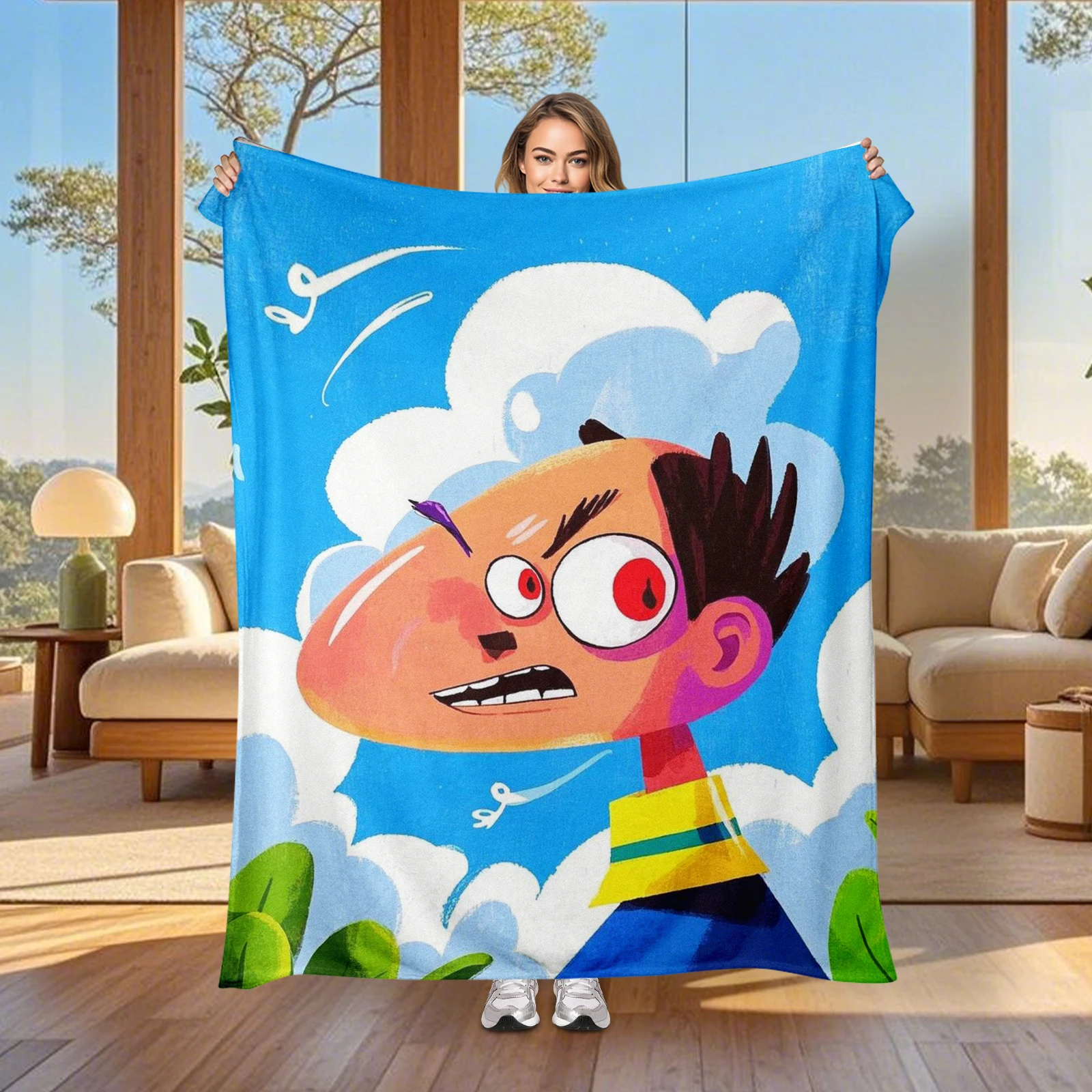 

Adorable Yet Exaggerated Angry Faces Blanket Bring Endless Laughter To Your Dear Ones Everyday