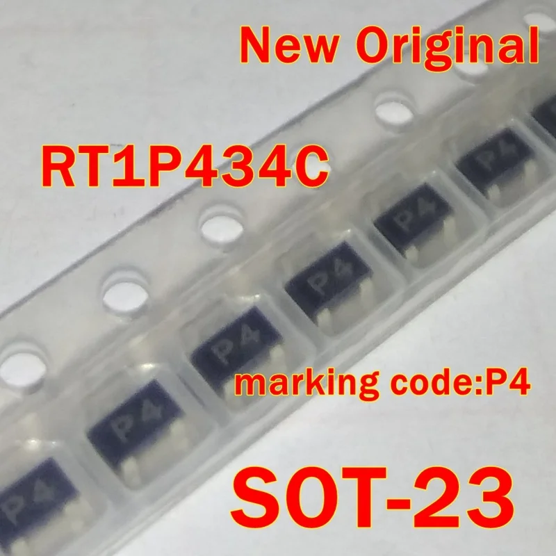

1Pcs to 100Pcs Rt1P434C Sot-23 New Original Marking Code:P4 Small Signal Bipolar Transistor, 0.1A 50V Pnp