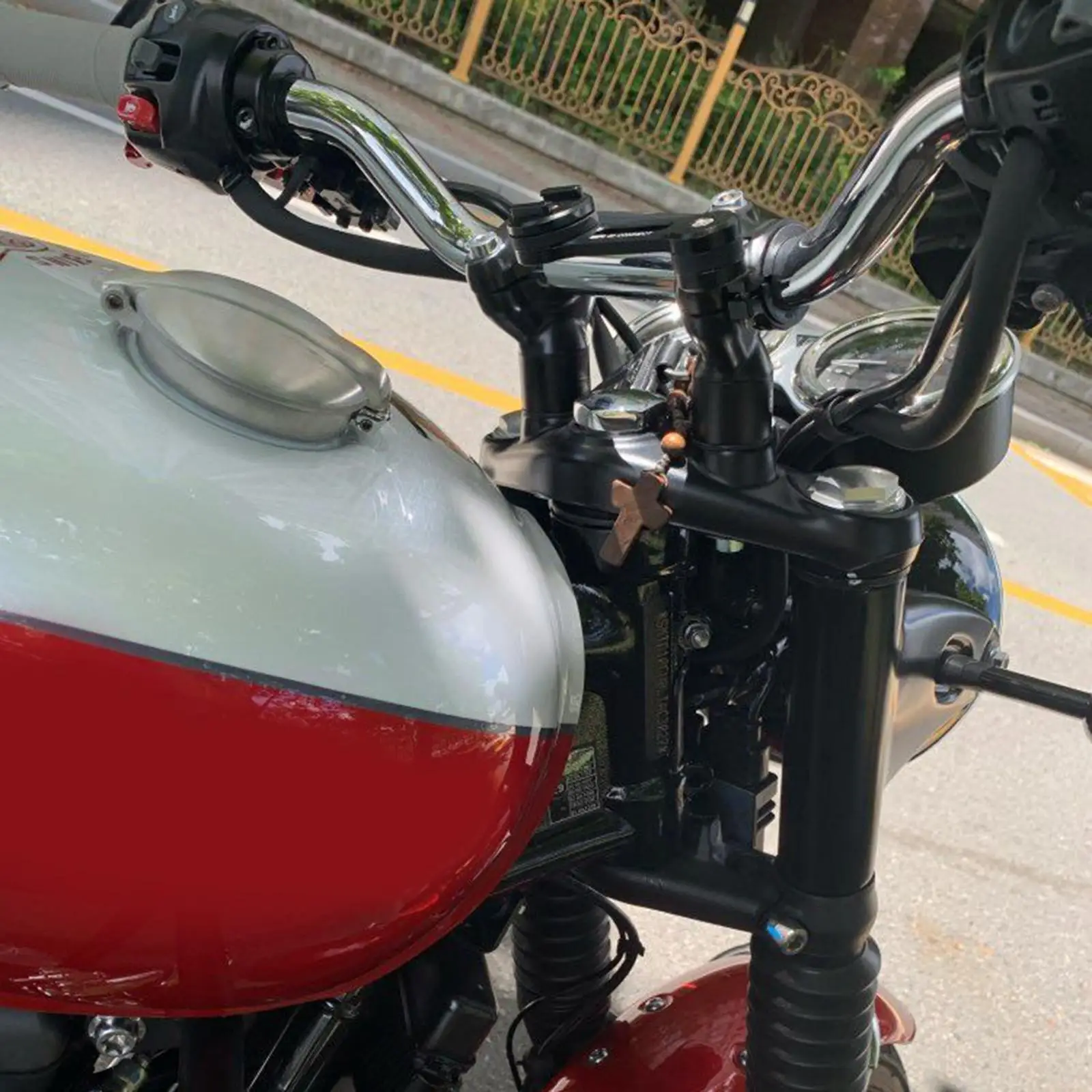 

25mm 1 \\\"motorcycle Handlebar Riser Clamp for T100 2001 2016