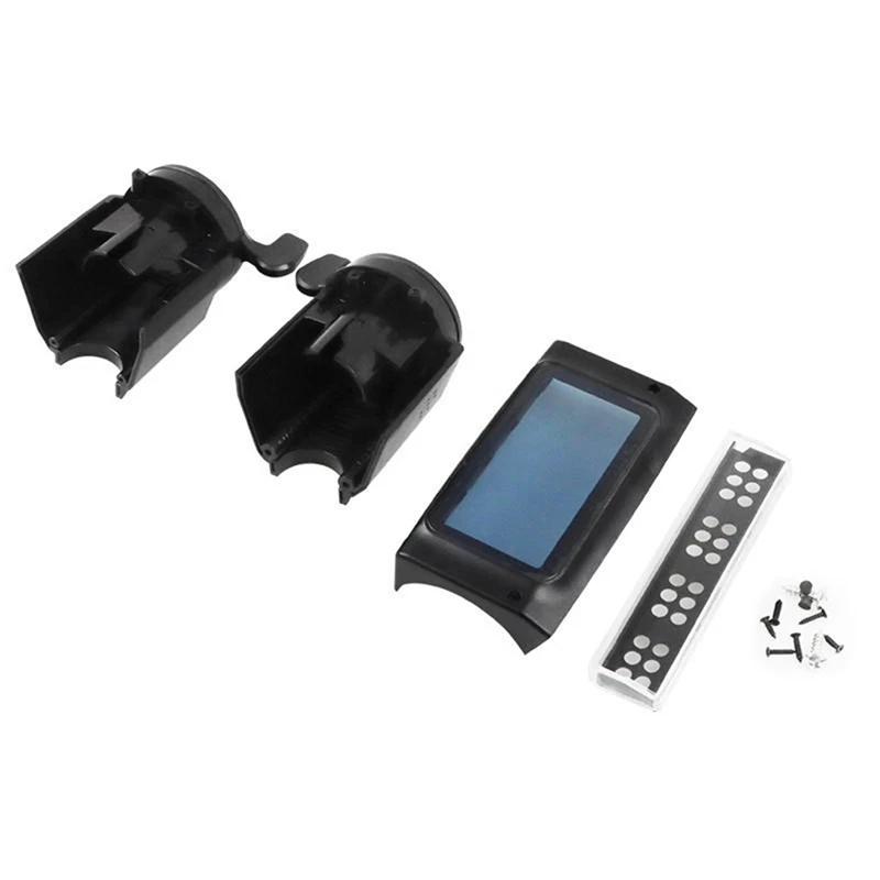 Cubierta de pantalla de carcasa de lámpara de Scooter eléctrico, Kits de manija de pulgar, accesorios para Kugoo S1, S2, S3, 8 pulgadas