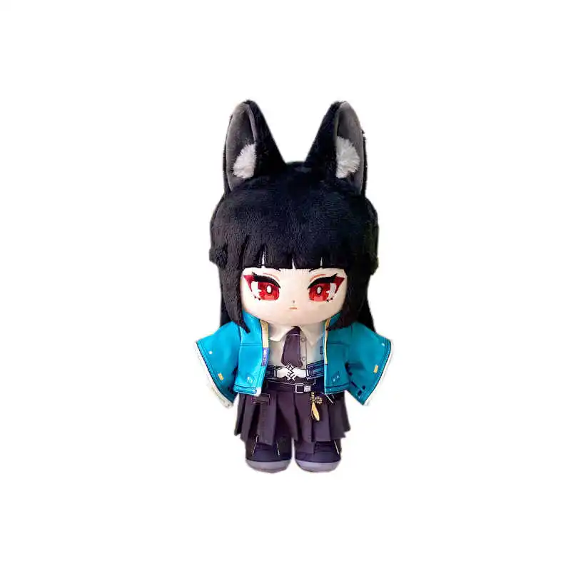 20ซม.เกมZenless Zone Zero Hoshimi Miyabiตุ๊กตาPlushตุ๊กตาของเล่นPlushies W/เสื้อผ้าอะนิเมะบทบาทรูปของเล่นหุ่นของขวัญวันเกิด