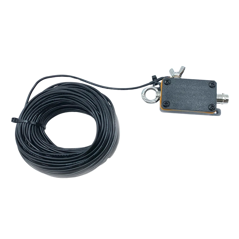 Pocket HF Antenna Shortwave Antenna 1-30MHz Wideband End-fed Halfwave Antenna CW SSB End Fed Half Antenna w/ Storage Bag