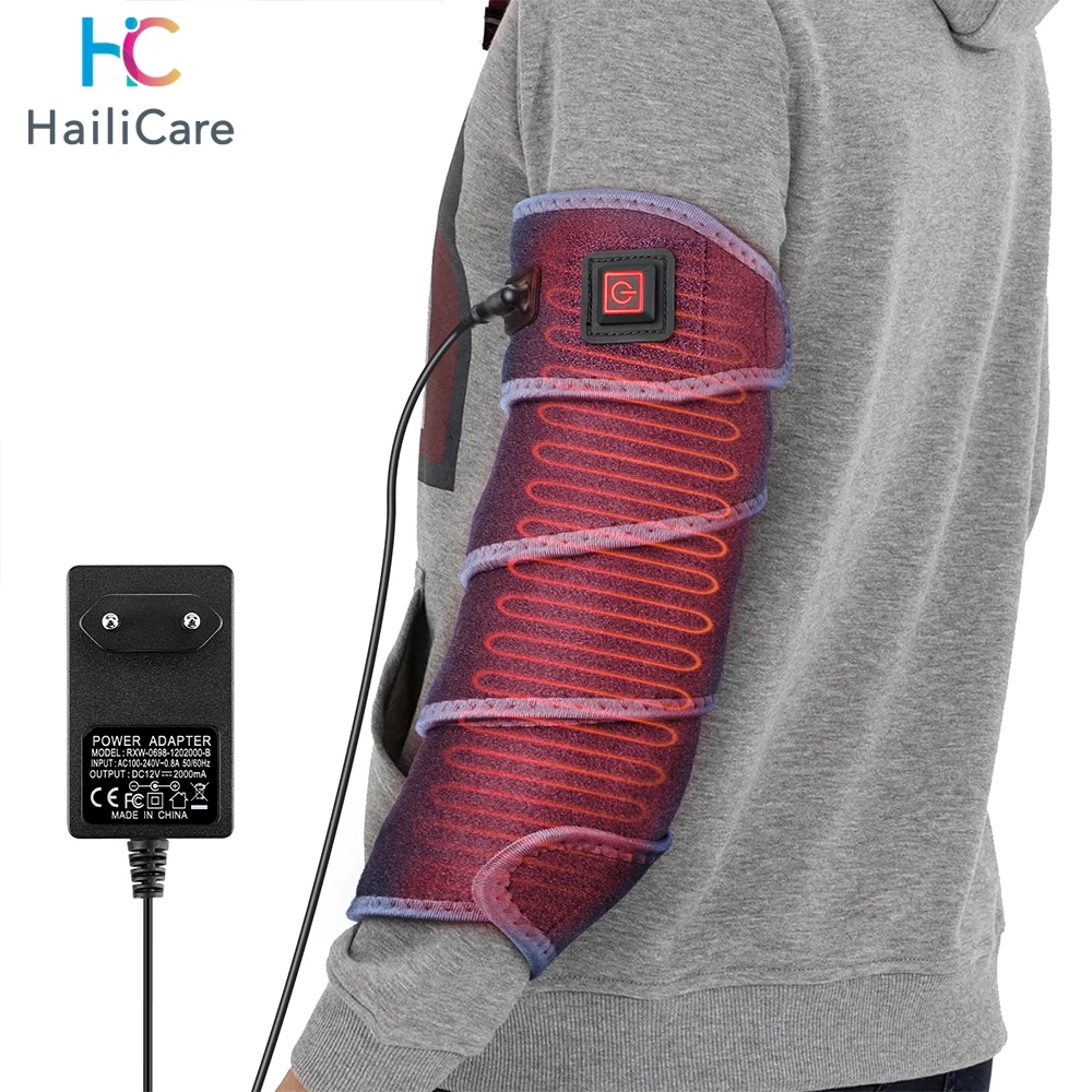 Electric Heating Pad Wrap 3 Gear Heating Support Brace Wristband Belt Hot Warm Relief Pain Bandage Elbow Ankle Support Protector