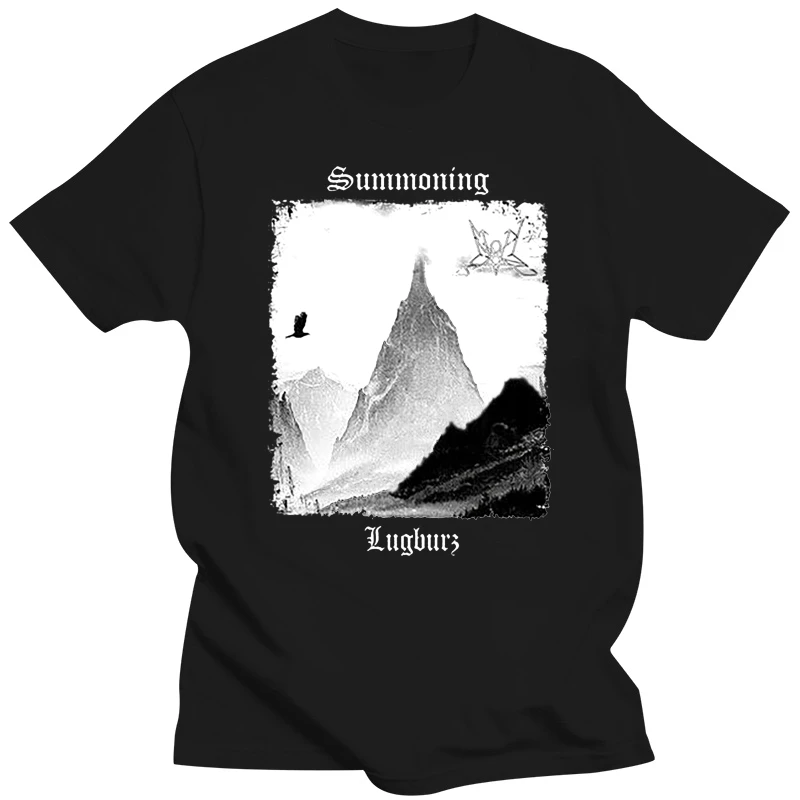 SUMMONING - Lugburz T Shirt black   white sizes S-5XL BLACK METAL