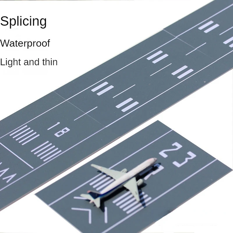 1/1000 Scale Aircraft Runway Model Airport Ground Road Model Scene Model Gift