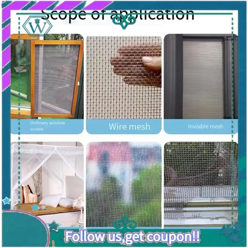 A75Q-30PCS Screen Repair Tape Avoid Insect Fly Door Window Mosquito Net Patch For Repair Holes Tears White Black Gray