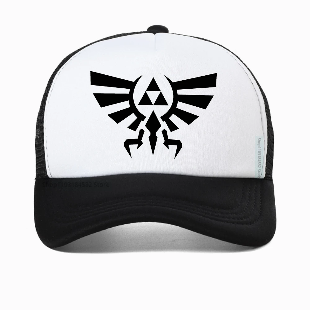 

Men Princess Icon hat Z-Zelda Baseball Cap Casual mesh breathable Snapback Hat Fashion Racing Motorcycle Sport hats