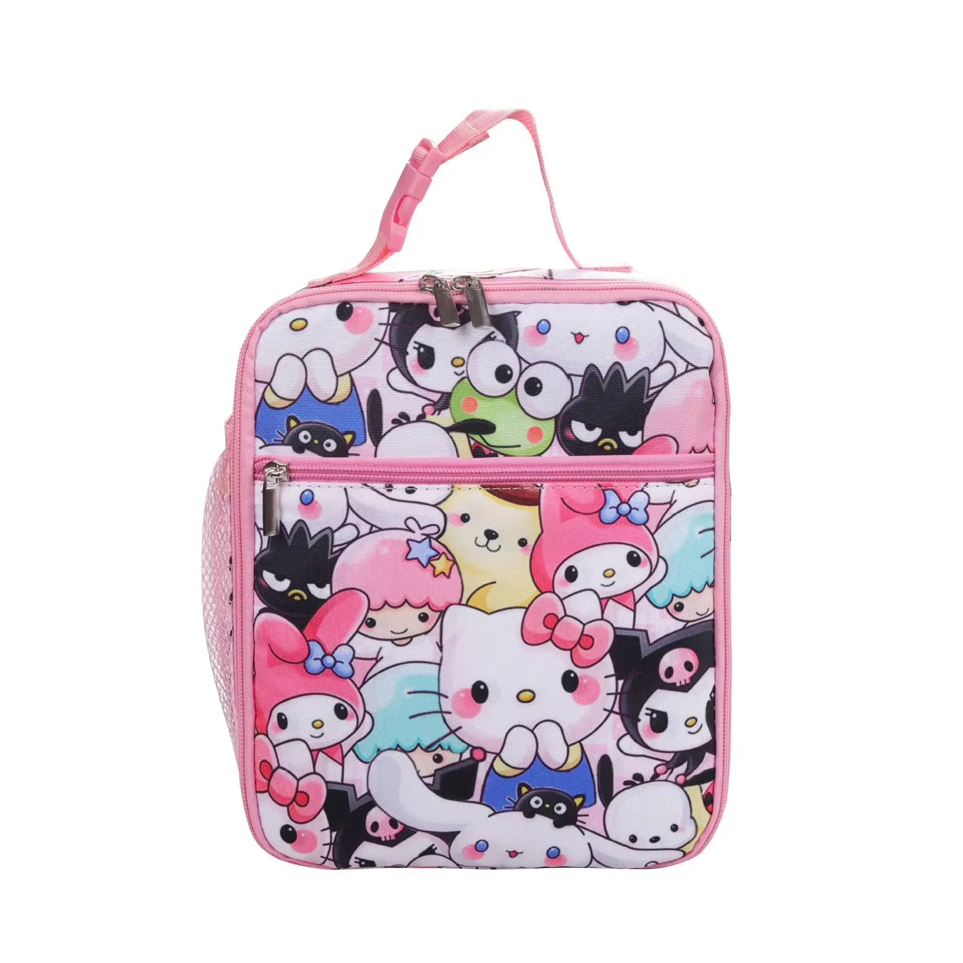 Sanurgente-Sac à Dos Hello Kitty pour Enfant, Cartable d'École Primaire, Dessin Animé Kuromi, Kawaii