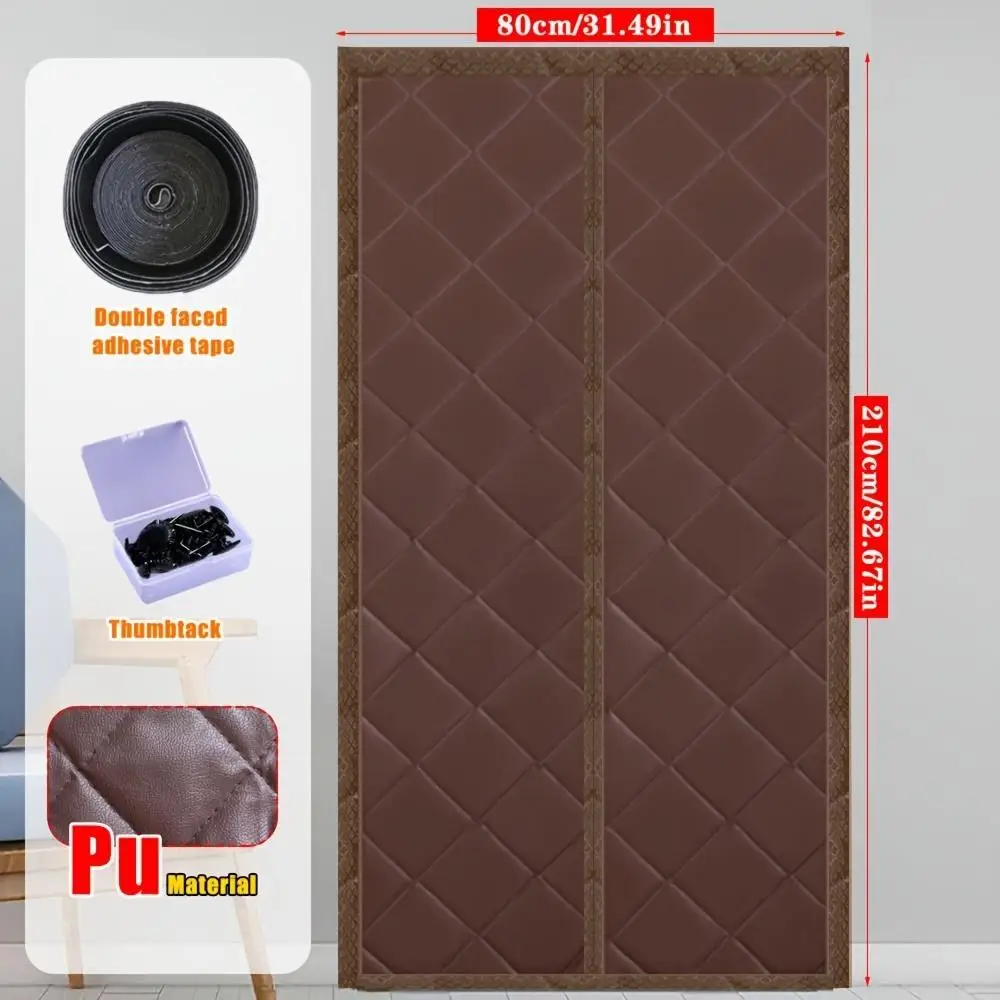 Drill-Free Heavy Magnetic Door Curtain, Self Closing Privacy Bug Screen, Works For Interior And Sliding Doors For Pet Owners